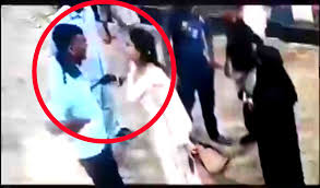 Bold young woman: Placed father's revolver on petrol pump worker's chest